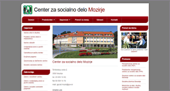 Desktop Screenshot of csd-mozirje.com