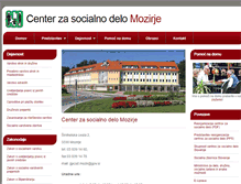 Tablet Screenshot of csd-mozirje.com